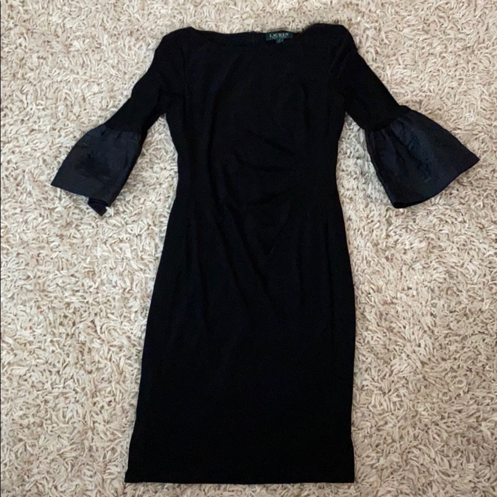 Ralph Lauren  black dress,  knee length